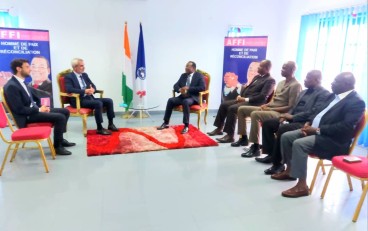 ÉCHÉANCES ÉLECTORALES 2025 : AFFI REÇOIT LE PREMIER CONSEILLER DE L’AMBASSADE DE FRANCE 