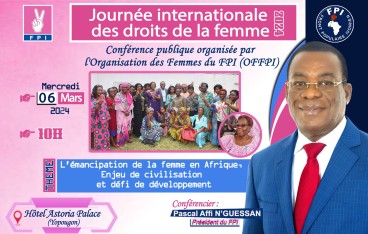 CONFÉRENCE SUR L'ÉMANCIPATION DE LA FEMME AFRICAINE